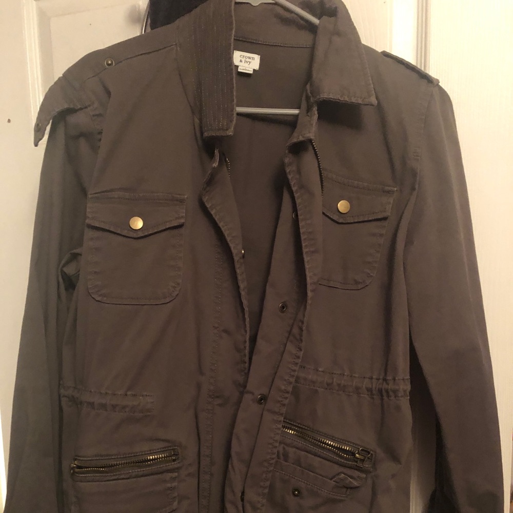 Crown and Ivy army jacket